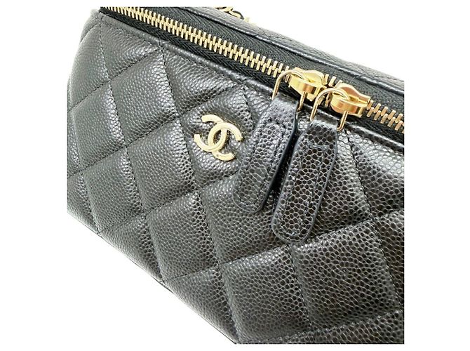 Vanity Beauty Case Matelassé Chanel Nero - vista 7