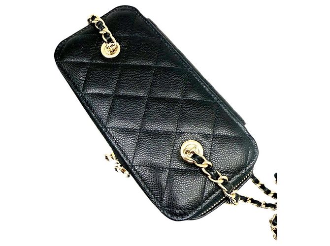 Vanity Beauty Case Matelassé Chanel Nero - vista 8