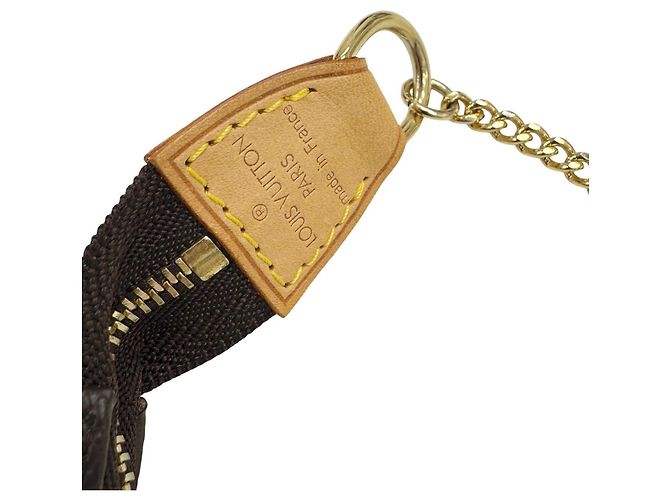 Louis Vuitton Mini Pochette Accessoires Marrone - vista 8