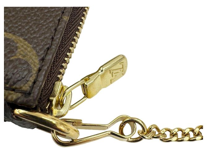 Louis Vuitton Mini Pochette Accessoires Marrone - vista 9