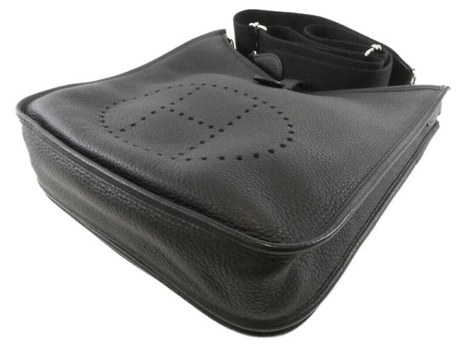 Hermès Borsa a Spalla Hermes Evelyne 3 PM 056277CK Nero - vista 3