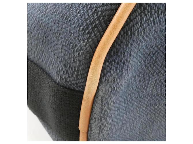 Hermès Borsa Hermes Saxo MM Nero Blu navy - vista 2