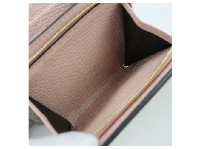 Billetera bi-fold Gucci GG Supreme Rosa - vista 5