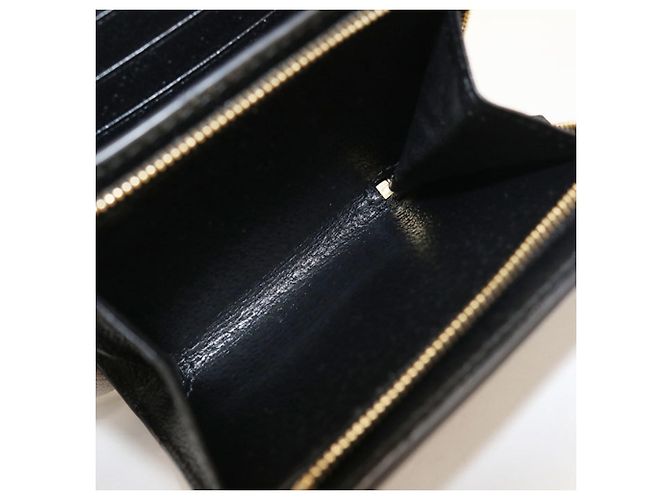 Portafoglio bi-fold medio Ophidia GUCCI Nero - vista 4