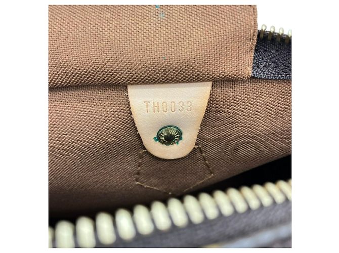 LOUIS VUITTON Speedy 30 Boston Bag Marrone - vista 13