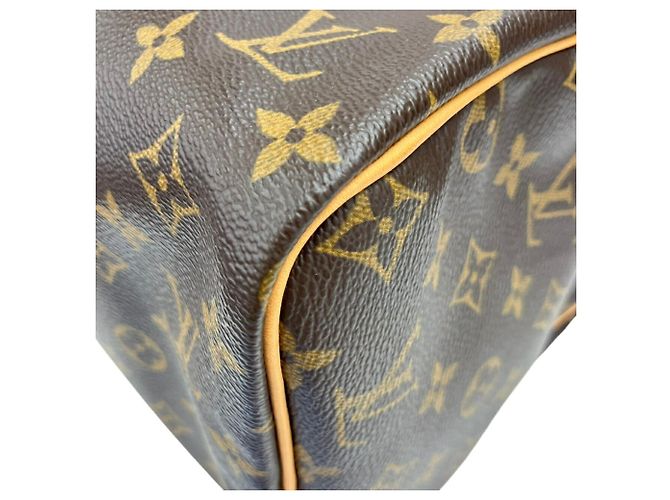 LOUIS VUITTON Speedy 30 Boston Bag Marrone - vista 7