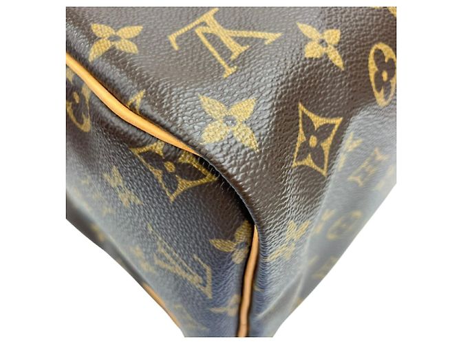 LOUIS VUITTON Speedy 30 Boston Bag Marrone - vista 8