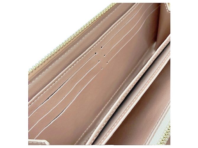 Zippy Cartera larga Monogram en oro rosa Louis Vuitton Dorado - vista 11