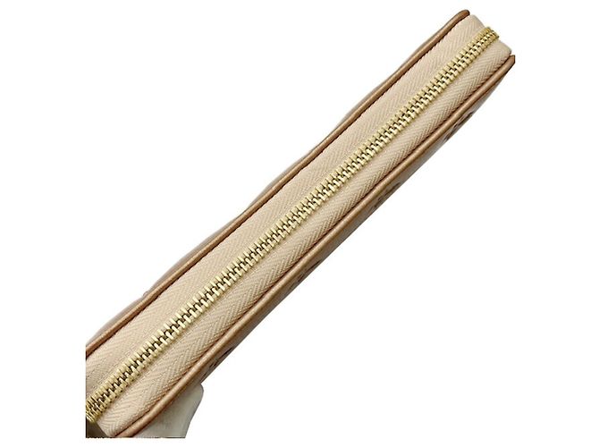 Zippy Cartera larga Monogram en oro rosa Louis Vuitton Dorado - vista 6