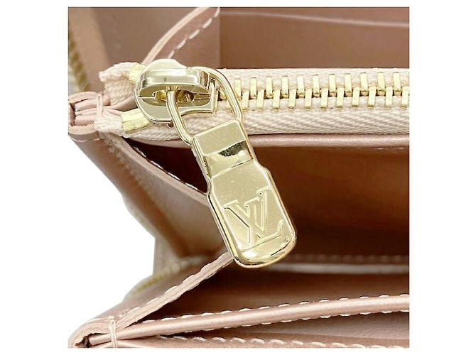 Zippy Cartera larga Monogram en oro rosa Louis Vuitton Dorado - vista 8