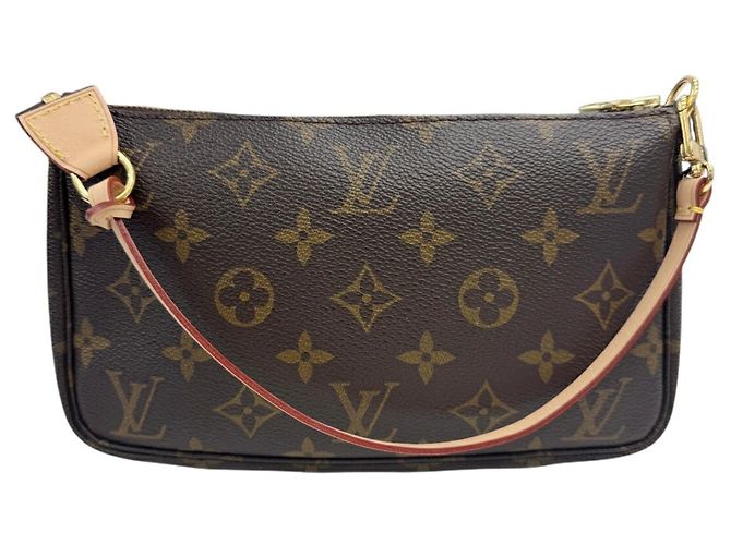 Louis Vuitton Monogram Pochette Accessoires Marrone - vista 2