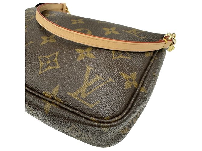 Louis Vuitton Monogram Pochette Accessoires Marrone - vista 3