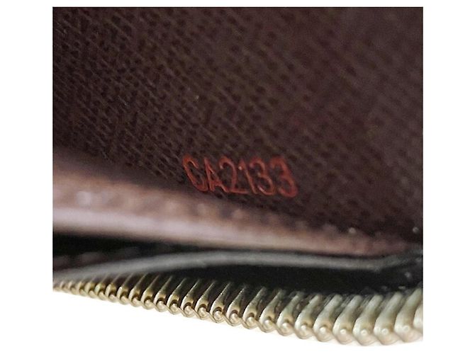 Louis Vuitton Damier Canvas Zippy Wallet Damier ebene - Ansicht 12