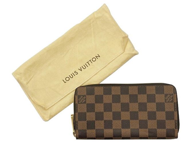 Louis Vuitton Damier Canvas Zippy Wallet Damier ebene - Ansicht 13