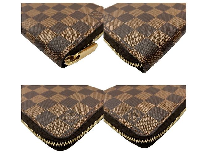 Louis Vuitton Damier Canvas Zippy Wallet Damier ebene - Ansicht 4