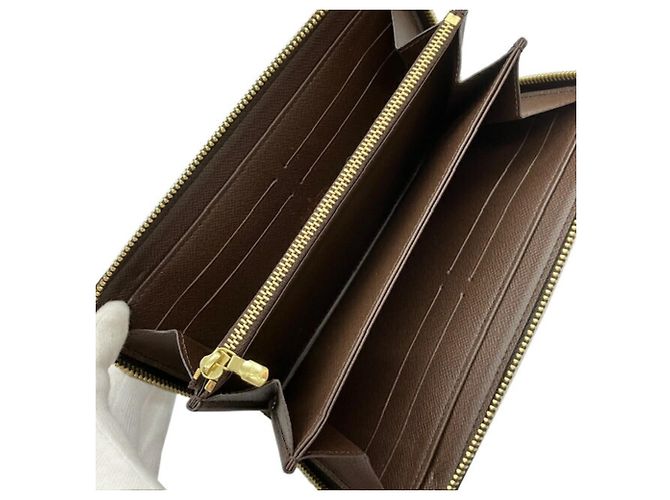Louis Vuitton Damier Canvas Zippy Wallet Damier ebene - Ansicht 6
