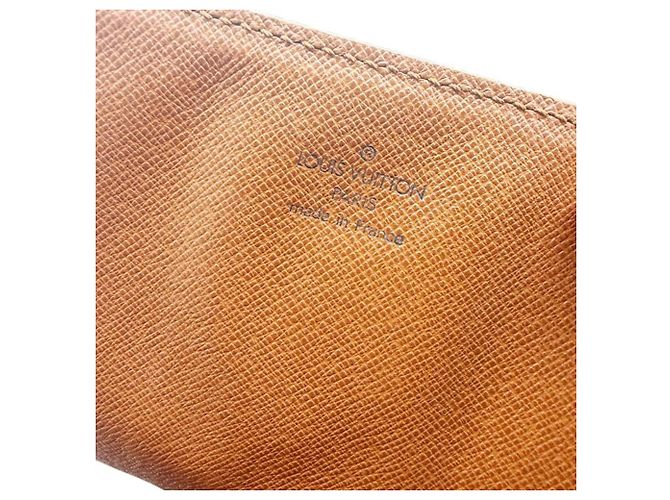 Borsa a tracolla Louis Vuitton Monogram Cartouchiere Marrone - vista 9