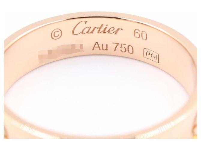 Anello Love di Cartier in oro rosa 18K - vista 3