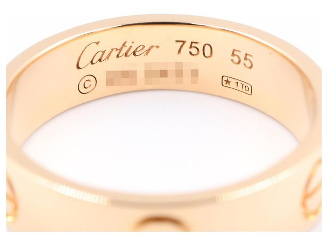 Anello Love di Cartier in oro rosa 18K - vista 3