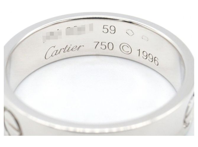 Cartier Love Ring aus 18K Weißgold - Ansicht 3