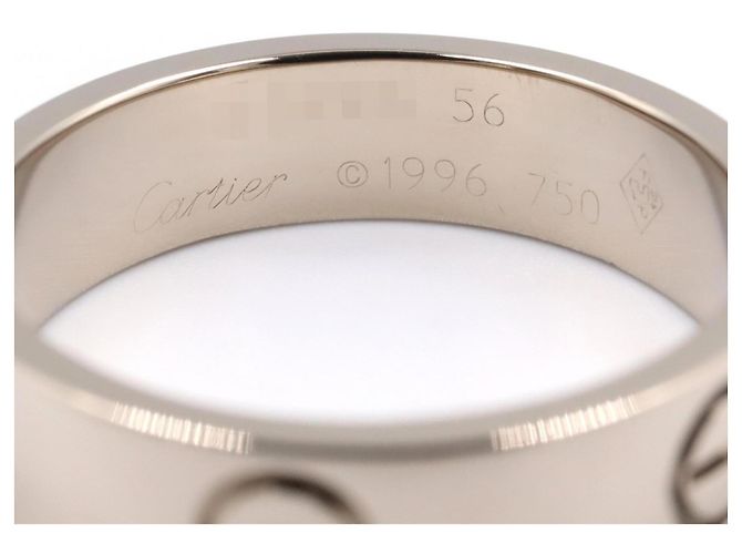 Cartier Love Ring aus 18K Weißgold - Ansicht 3