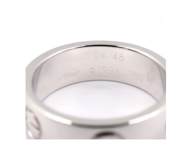 Cartier Love Ring aus 18K Weißgold - Ansicht 3
