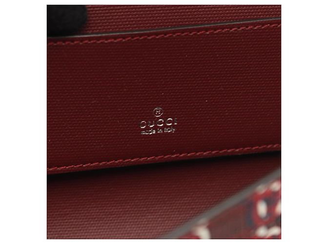 Borsa a Spalla Gucci GG Shadow Bordò - vista 4