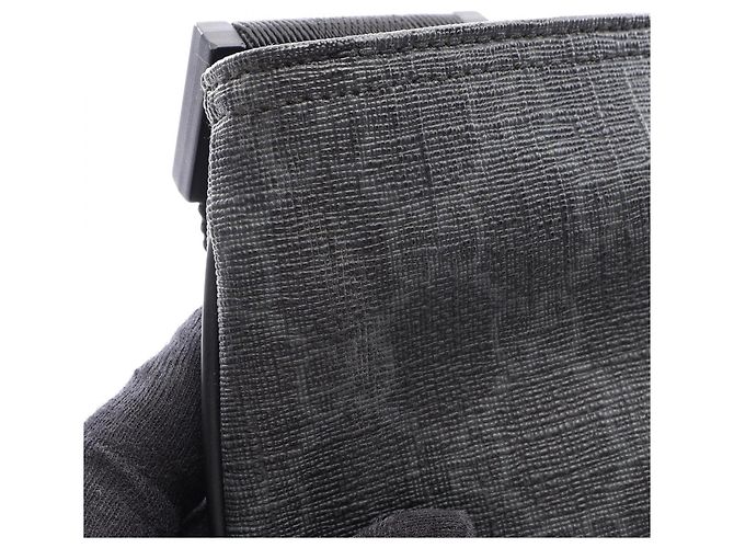 Borsa a Spalla Gucci GG Supreme Marrone Nero - vista 9