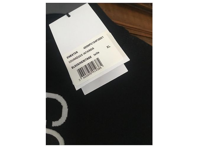 Courreges Courrèges Black Knit Logo Sweater - view 2