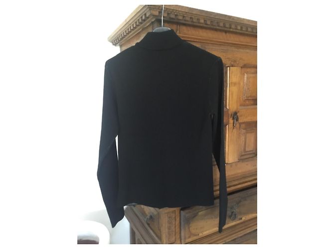 Courreges Courrèges Black Knit Logo Sweater - view 3