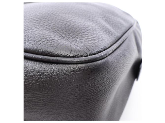 Borsa a tracolla in pelle Gucci Soho Interlocking G Nero - vista 6