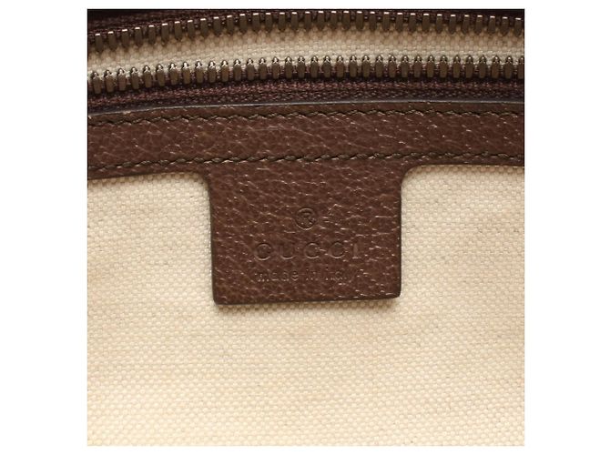 Borsa a tracolla Ophidia GG Gucci Marrone Beige - vista 4