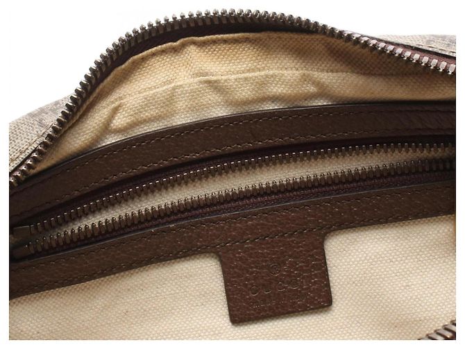 Borsa a tracolla Ophidia GG Gucci Marrone Beige - vista 5
