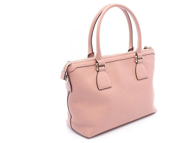 Borsa a 2 vie Gucci Interlocking G Rosa - vista 2