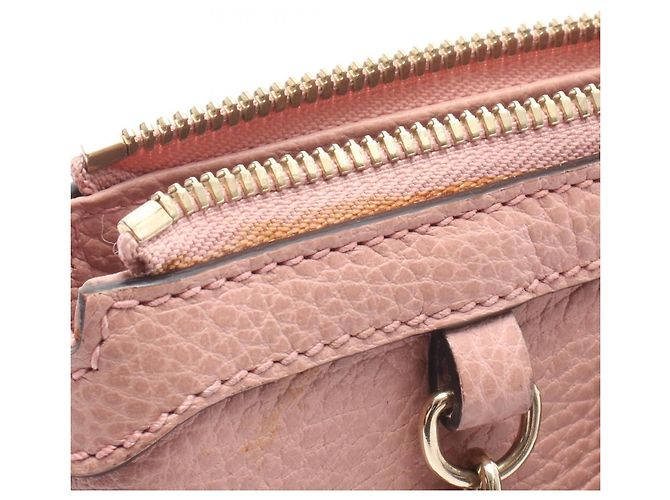 Borsa a 2 vie Gucci Interlocking G Rosa - vista 5