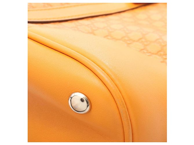 Borsa 2-Way Gucci Nice Microguccissima Arancione - vista 11