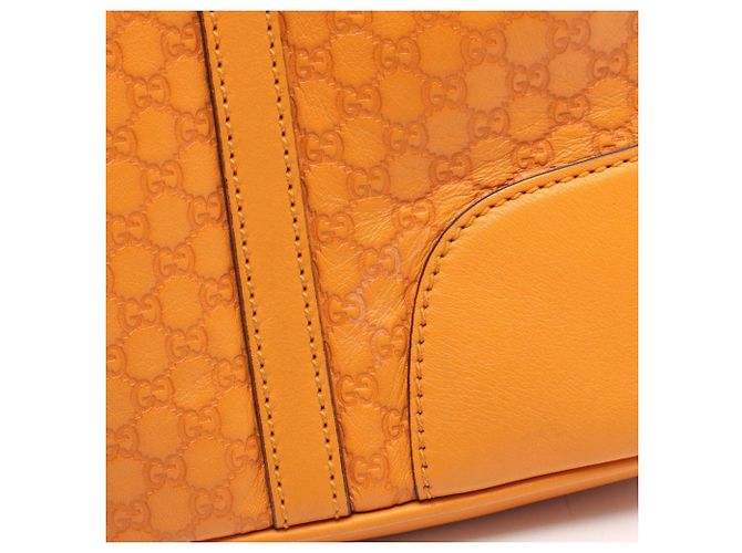 Borsa 2-Way Gucci Nice Microguccissima Arancione - vista 13
