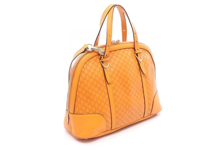 Borsa 2-Way Gucci Nice Microguccissima Arancione - vista 2