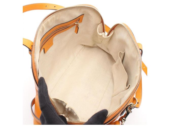 Borsa 2-Way Gucci Nice Microguccissima Arancione - vista 3