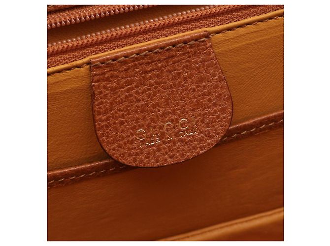 Borsa 2-Way Gucci Bamboo Marrone - vista 4