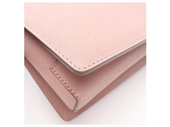 Borsa a Spalla Salvatore Ferragamo Vara Ribbon Rosa - vista 6