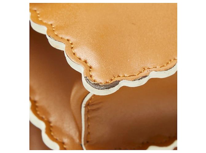 Mini borsa a tracolla con catena Fendi Kanai Marrone - vista 5