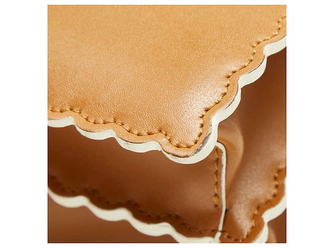 Mini borsa a tracolla con catena Fendi Kanai Marrone - vista 6