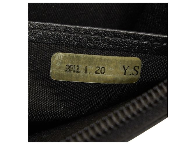 Cartera larga con cremallera Chanel Coco Mark Negro - vista 7