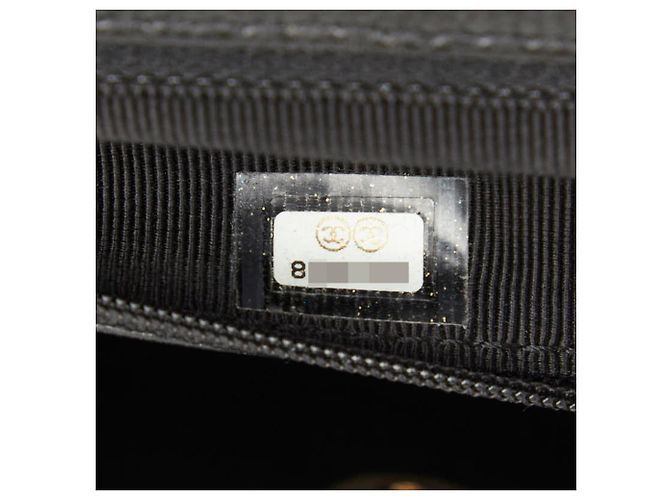 Timeless Borsa Chanel Coco Mark Matelassé Nero - vista 12