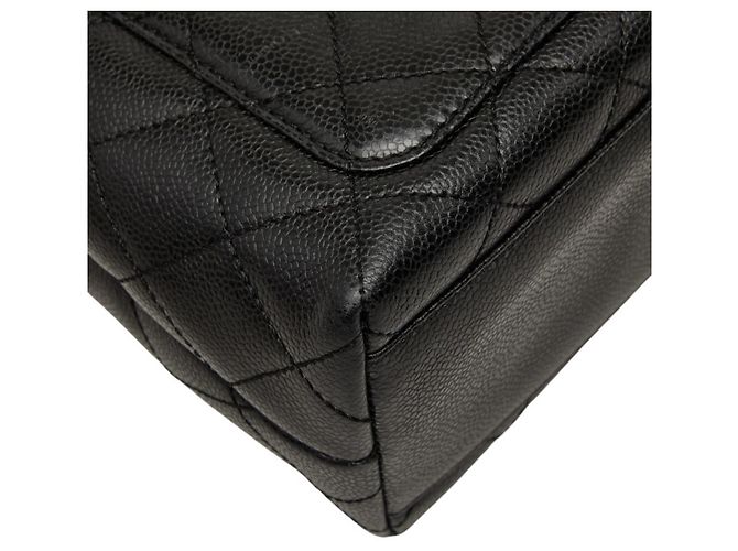 Timeless Borsa Chanel Coco Mark Matelassé Nero - vista 7