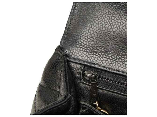 Timeless Borsa Chanel Coco Mark Matelassé Nero - vista 9