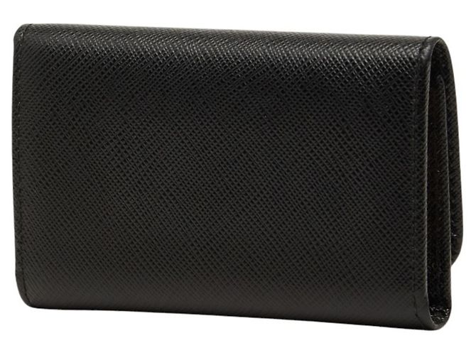 Prada Saffiano 4-Schlüssel Etui Schwarz - Ansicht 2