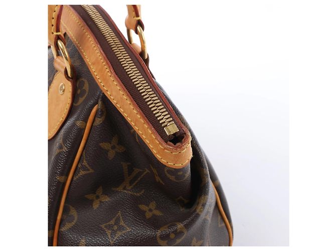 Borsa Louis Vuitton Tivoli PM Monogram Canvas Marrone M40143 - vista 5