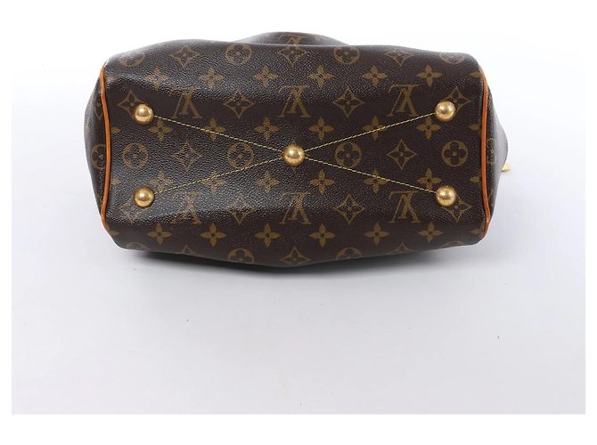 Borsa Louis Vuitton Tivoli PM Monogram Canvas Marrone M40143 - vista 7
